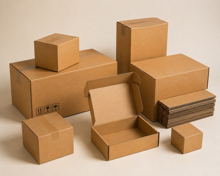 Aurevia corrugated kraft board box range